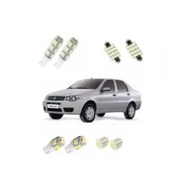 Imagem de Kit Lâmpadas Led Siena G3 Teto Placa Ré Farolete Xenon Top - Blue Lion