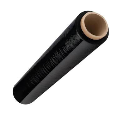 Imagem de Kit 3x Stretch GS Filme Preto Bobina 3kg 50cm 20Mic 300m - Gold Sand