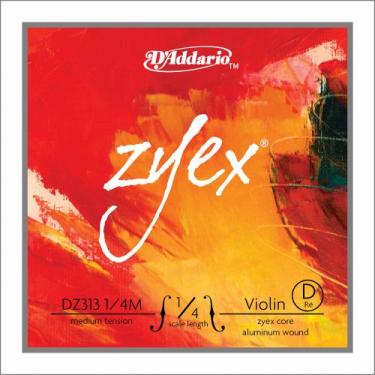 Imagem de D'Addario Zyex Violino Bulk 10 D 1/4 Med (DZ3131/4M-B10)