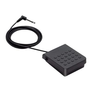 Imagem de simhoa Pedal de Sustain, Pedal de Piano Eletrônico, Acessórios para Instrumentos Musicais Pedal de Teclado Profissional para Pianos Elétricos Teclado, Macaco de 6.5 Mm