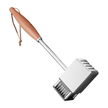 Imagem de WeiLaiKeQi Amaciador de carne de aço inoxidável, faça carne macia, suprimentos de cozinha, dupla face, amaciador de cozinha para churrasco, frango, com Alça