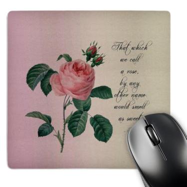 Imagem de 3dRose Mouse pad 20,3 x 20,3 x 0,6 cm, That Which We Call A Rose" (mp_123391_1)