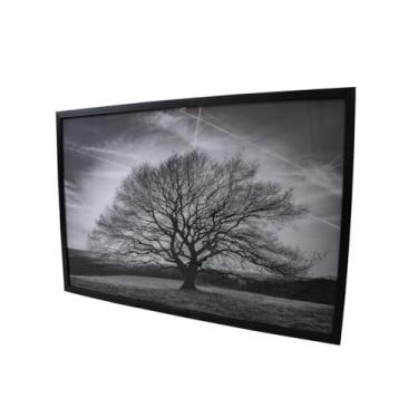 Imagem de Quadro Decorativo Grande Árvore Da Vida Sala Hall 60 X 90 P/B (70x100)