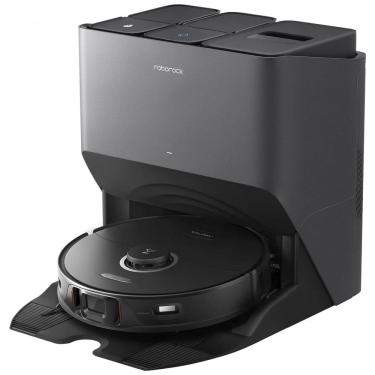 Imagem de Aspirador de Pó Robô com Conexão via APP WI FI, Auto Carregamento e Sucção Forte 6000PA, 110V, roborock S8 Pro Ultra, Preto