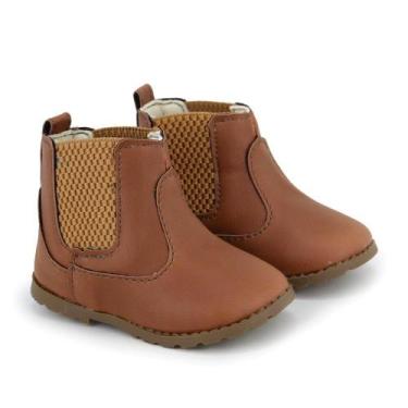 Imagem de Bota Bebê Botinha Infantil Jequinha com Elástico Calce Fácil Solado An
