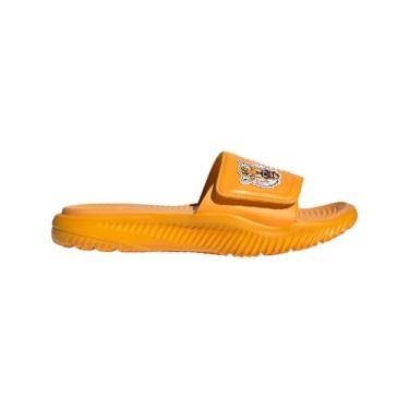 Imagem de adidas Alphabounce 2.0 Slide adulto unissex, Team Collegiate Ouro/Branco/Preto, 15 Women/14 Men