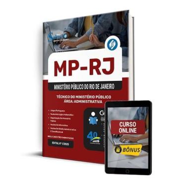 Imagem de Apostila MP-RJ  - Técnico do Ministério Público - Área: Administrativa