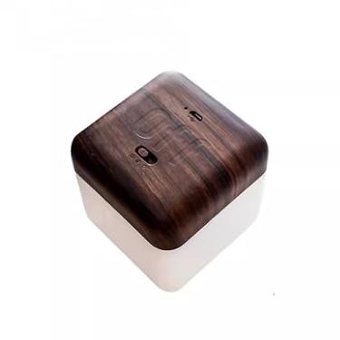 Imagem de Abajur de cabeceira Flip timer night lamp recarregável candeeiro de mesa companheiro dormir lâmpada ambiente quarto candeeiros de mesa Abajur de mesa de cabeceira(Green)