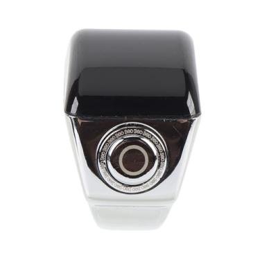 Imagem de Counter Anéis Digitais, Anéis Inteligentes Tasbih, Liga de Liga de Zinco Lembrete de Prova de Prova Islâmica para Homens, Mulheres, IP67 Rain Proof 40mAh Bateria Com Caixa (22MM)