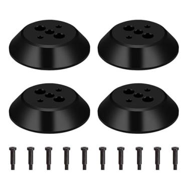 Imagem de Avata 2 capas de motor de liga de alumínio, 4 peças de tampas de motor compatíveis com acessórios DJI Avata 2, capa protetora de motor à prova d'água à prova de poeira (preto)