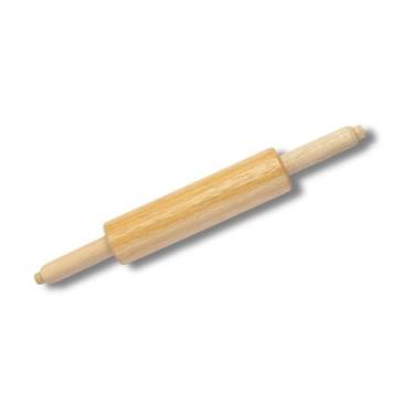 Imagem de Rolo Móvel De Madeira Para Massa Pizza Pão Macarrão Stolf