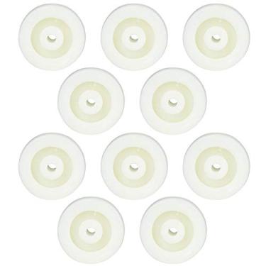 Imagem de Roda de polia de rolamento de 2 polegadas, polia redonda de nylon, polia de motor para skate para fornecer movimento ultra silencioso e de ruído com 10 peças