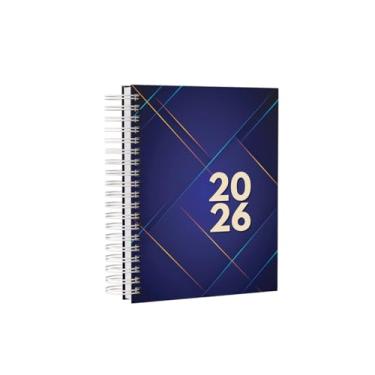 Imagem de Agenda 2026 Capa Dura 1 Dia Por Pagina A5 Diária Executiva
