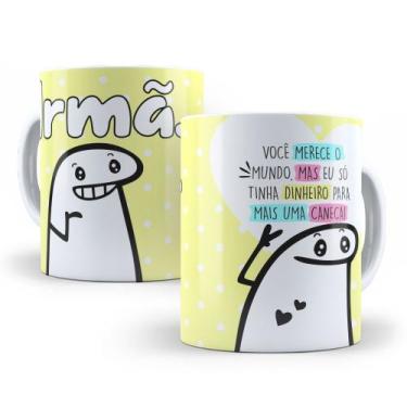 Imagem de Caneca de Cerâmica 325ml Flork Família - Mecolour