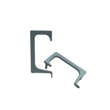 Imagem de Ponteira Para Perfil Puxador Fosco Vazado 4065/4077 Par