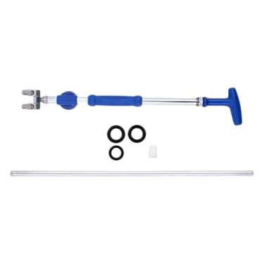 Imagem de IEUDNS Pulverizador manual de garrafa de bebida de jardim, pulverizador de atomização, push pux, aspersor rega para a maioria das garrafas de bebidas, Cabeça Dupla