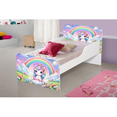 Imagem de Mini cama para quarto personagens crianças meninas - Dullar Móveis