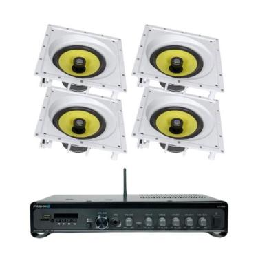Imagem de Kit Slim 3700 G5 Frahm + 4 Arandelas JBL Ci6SA Plus
