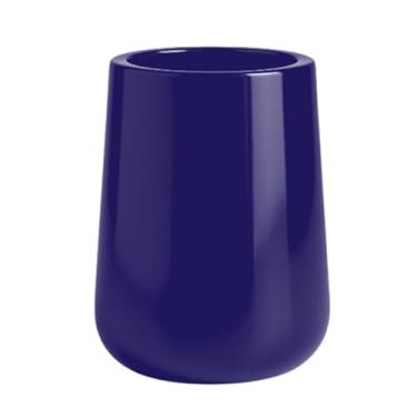 Imagem de Vaso Fibra De Vidro Decorativo Paris P 45cm (AZUL NOTURNO)