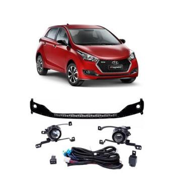 Imagem de Kit Farol Milha Neblina Auxiliar HB20 HB20S 2016 2017 2018 2019 - Suit