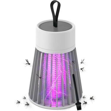 Imagem de Mosquito Trap Zaer Lâmpada mata de mosquitos portátil Lâmpadas mosquiteiras elétricas LED Luz UV 