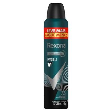 Imagem de Desodorante Aerossol Rexona Invisible 72H 250ml