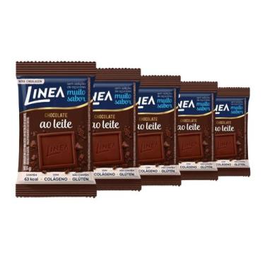Imagem de Chocolate Linea Diet Zero Açúcar Ao Leite 5 Barras 13g
