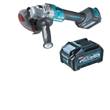Imagem de Esmerilhadeira Ang 4-1/2" 40v XGT GA023 Bateria 4.0Ah Makita