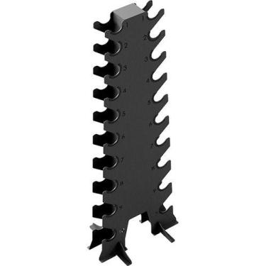 Imagem de Expositor Dumbbell Bola Sextavado 10 Pares Corte a Laser - Base