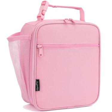 Imagem de FlowFly Lancheira térmica infantil, bolsa térmica para meninas, mini cooler para volta às aulas para meninas e meninos, rosa