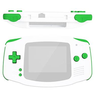 Imagem de eXtremeRate Conjunto completo de botões verdes para Gameboy Advance GBA – Console de jogos portátil não incluído