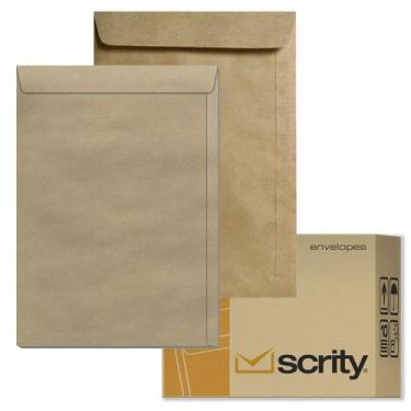 Imagem de Envelope Saco Kraft Natural Pardo Skn017 11 X 17 Cm 250 Unidades - Scr