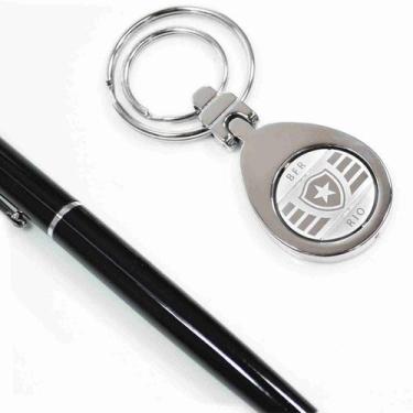Imagem de Jg Caneta De Metal Touchscreen Com Chaveiro - Botafogo - Mileno