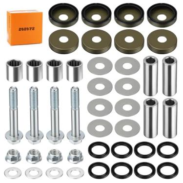 Imagem de Kits e parafusos de vedação de bucha dianteira inferior A para Suzuki LT-Z400 Quadsport Z 400 para Kawasaki KFX400 para Arctic Cat 400 DVX 2003-2014 52455-43B00 52454-43B00 09263-17034
