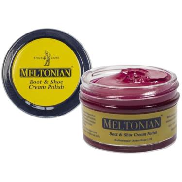 Imagem de Meltonian Esmalte creme para sapatos - Cera natural e óleos - Esmalte marrom e preto para couro - restaura e protege, mais de 60 cores, Framboesa, 1.7 oz