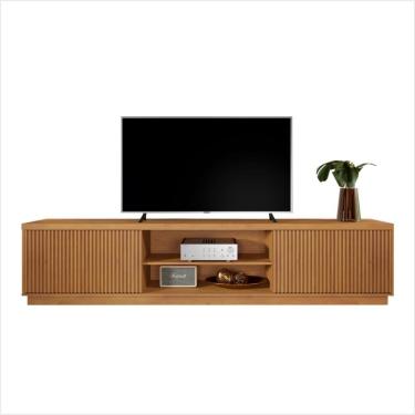 Imagem de Rack Arezzo 2 Portas Tv Até 75 Polegadas Mavaular naturalle