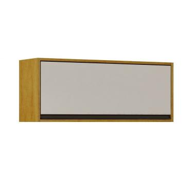 Imagem de Armário Aéreo Nicho Geladeira Eduarda Chf Móveis Cinamomo/off White