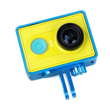 Imagem de Frame/Moldura em Alumínio para Câmeras Xiaomi Yi Cor Azul