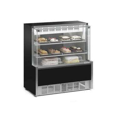 Imagem de Vitrine Refrigerada Gelopar Dupla Função 1,10 M Preto 127v Gpea-110r