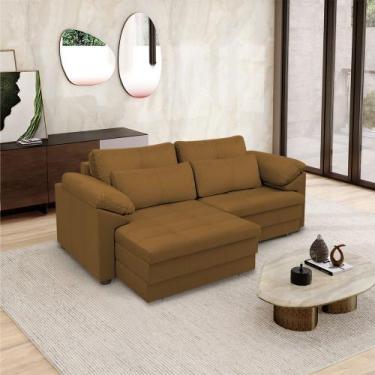 Imagem de Sofá Retrátil Elétrico Sala de Estar Nolan Bipartido 175cm Conforto Pr