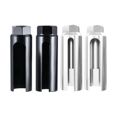 Imagem de FJMQHU Ferramenta de Remoção de Componentes Do Removedor - Soquete de Sensores de O2 para Garagem de Caminhão Ferramenta de Remoção de Respiro Soquete de Sen, 4 peças 91mm x 31mm