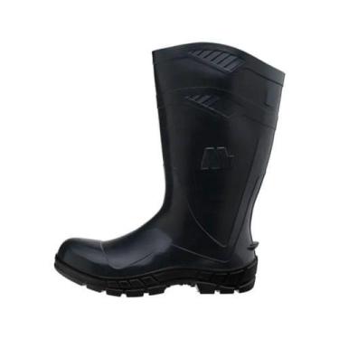 Imagem de Bota de PVC Bico Aço 32cm com Forro N40 Preto CA40793 Marluvas