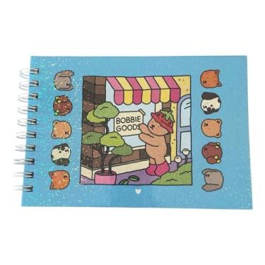 Imagem de Livro De Colorir Boob Goods Desenhos Variados com Capa Holografica . -