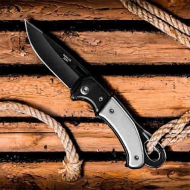 Imagem de Canivete De Bolso Retrátil Portátil Faca Camping Pesca Caça