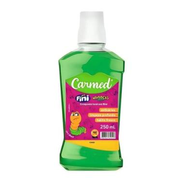 Imagem de Enxaguante bucal carmed fini minhocas azedinhas 250ml