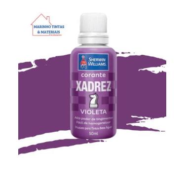Imagem de Corante Xadrez Liquido Sherwin Williams 50ml Pigmento com Cores Vibran
