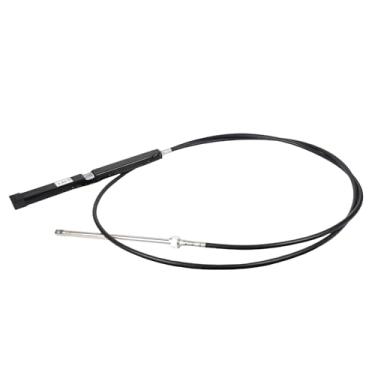 Imagem de puruoda Cabo de direção de rack compatível com Dometic Seastar para kit de direção de montagem traseira 1996-atual, SSC13414 (14 pés)