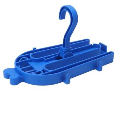 Imagem de Wetsuit Cabide Heavy Duty Fast Dry Folding Wetsuit Cabide para Surf Mergulho Ternos Molhados Botas Material ABS 17.9oz (Azul)