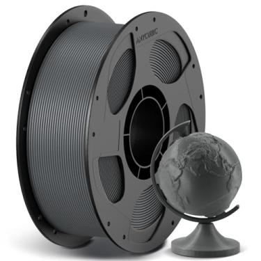Imagem de ANYCUBIC Filamento para impressora 3D de alta velocidade de 1,75 mm, impressão até 10 vezes mais rápida, impressão com a maioria das impressoras 3D FDM, carretel de 1 kg, Cinza