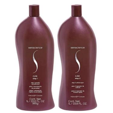 Imagem de Kit Senscience Cpr Tratamento Reconstrutor Step 1 E 2 1000Ml